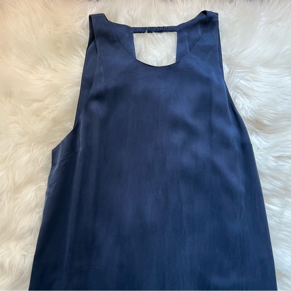 🛑 SOLD 🛑 New! LUNYA Racer Washable Silk Slit Maxi Dress - Picture 9 of 14